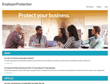 Tablet Screenshot of erie.employerprotection.net
